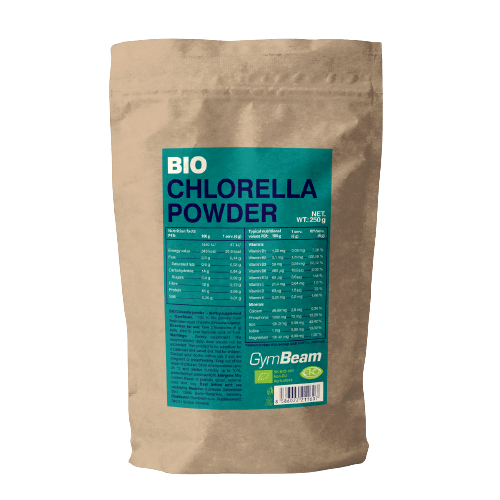 GymBeam Bio Chlorella prášek 250g