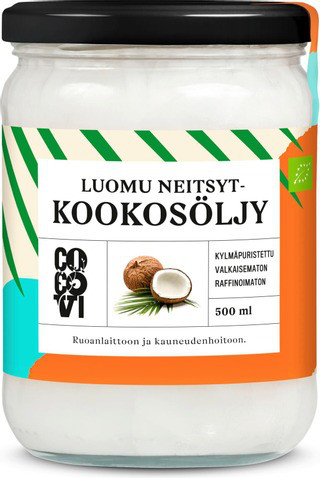 Cocovi Kokosový olej lisovaný za studena 500ml