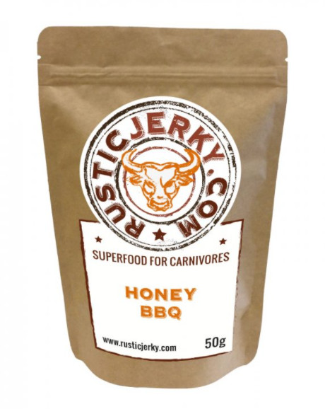 Rustic Jerky Sušené hovězí maso příchuť Honey - BBQ 50g