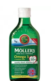 Möller's Omega 3 50+ citrón 250ml