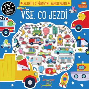 Svojtka Vše, co jezdí - aktivity s pěnovými samolepkami