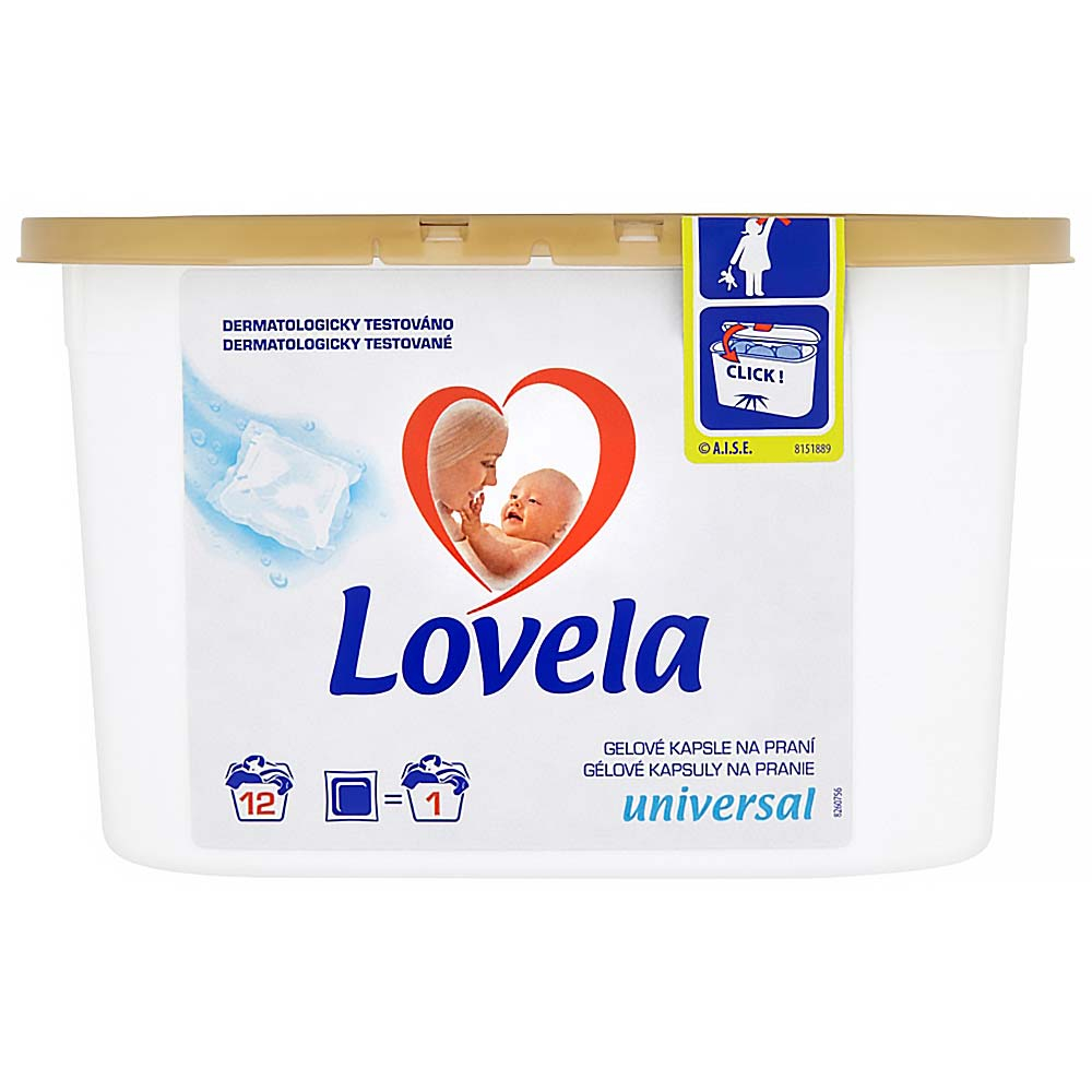 Lovela Gelové kapsle na praní 12ks