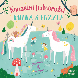 Svojtka Kniha s puzzle Kouzelní jednorožci