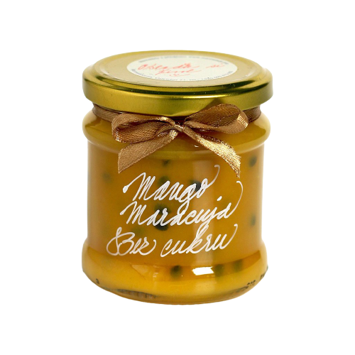 Marmelády s příběhem Mango-maracuja džem bez přidaného cukru 205g