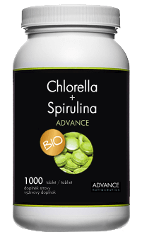 ADVANCE Chlorella + Spirulina 1000 tablet