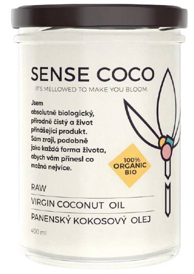 Sense Coco RAW BIO Panenský kokosový olej 400ml