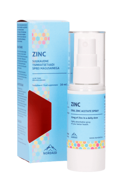 Zinek v perorálním spreji 30 ml