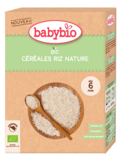 BabyBio Nemléčná rýžová bio kaše 200 g