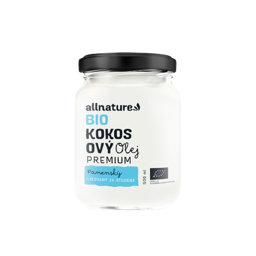 Allnature Kokosový olej panenský BIO 500ml