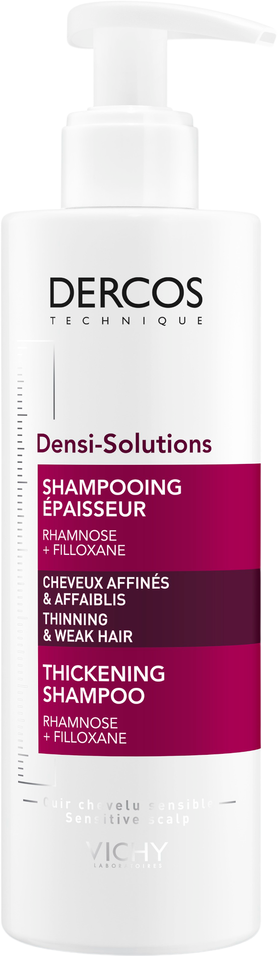 VICHY DERCOS Densi solutions Šampon pro hustší vlasy 250ml