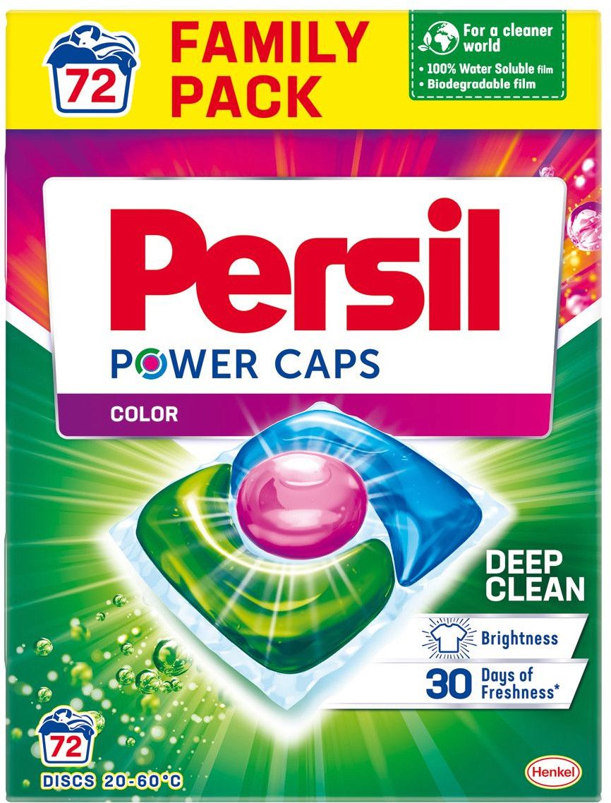 Persil Power-Caps Color, prací kapsle 72ks