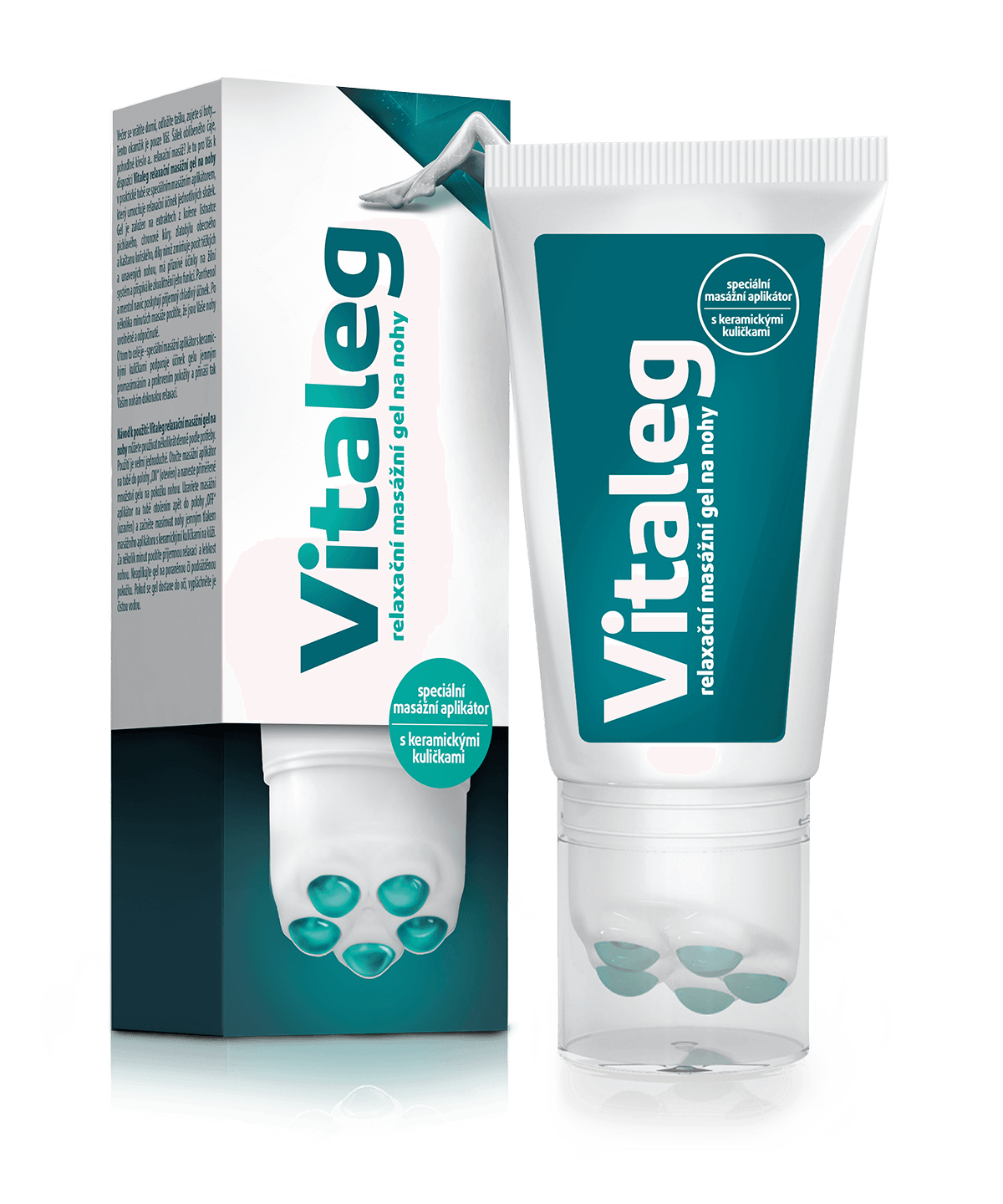Vitaleg relaxační masážní gel na nohy 120ml