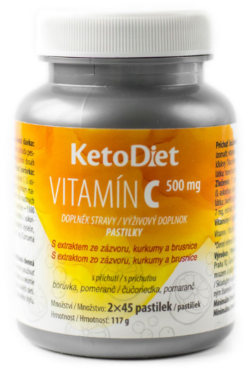 KetoDiet Vitamín C 90 tablet