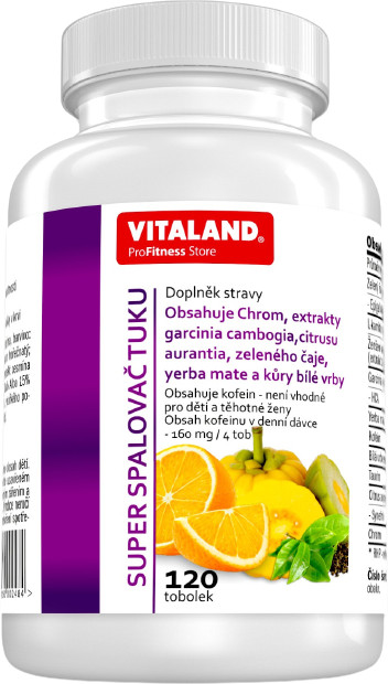VITALAND Super Spalovač Tuku 120 tobolek