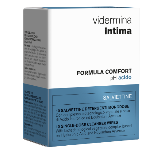 Vidermina Intima vlhčené hydratační intimní čistící ubrousky 10ks